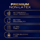 Durex Intense Ultra Thin Nitrile Condoms 10 Pack Sensitive Condoms